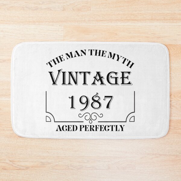 Item preview, Vintage The Man The Myth 1987 Birthday Shirt 34th Birthday Shirts designed and sold by Saharan12.