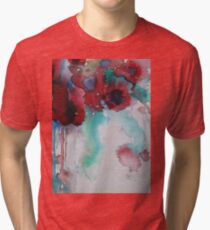 Poppies Tri-blend T-Shirt
