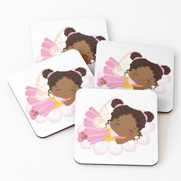 Item preview, African American Cute Litle Fairy designed and sold by CreativeMill.