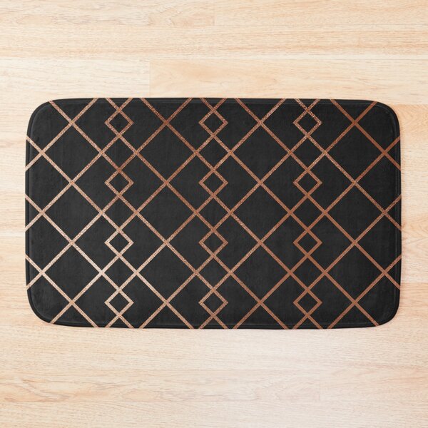 Artikelvorschau, Black & Copper Geometric entworfen und verkauft von ind3finite.