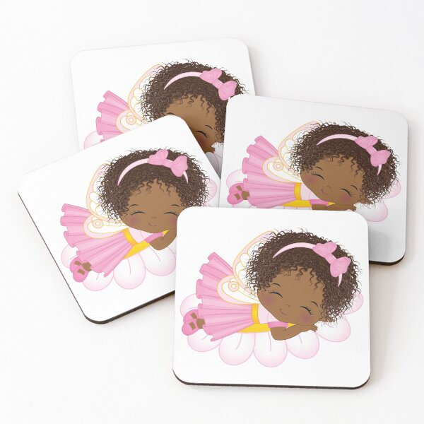 Item preview, African American Cute Litle Fairy designed and sold by CreativeMill.