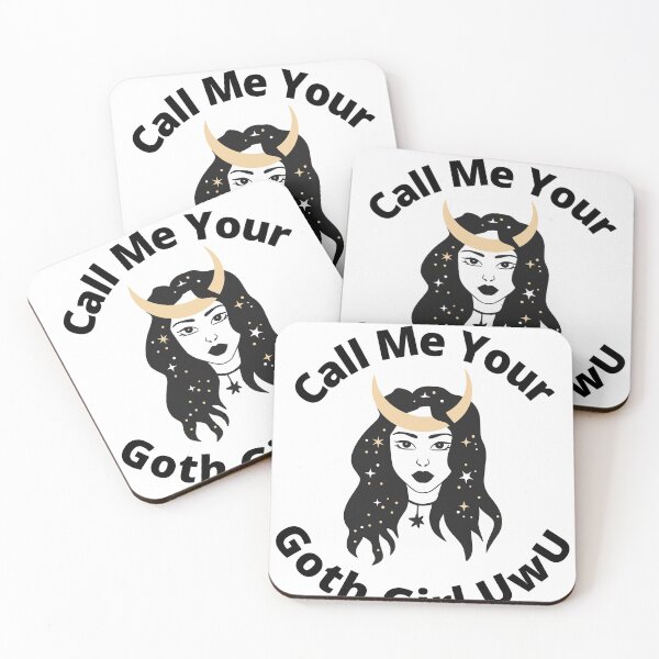 Item preview, Call Me Your Goth Girl UwU | Cute, Kawaii, Goth Design  designed and sold by LemonDemonzzz.