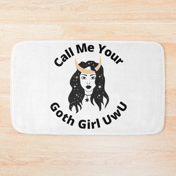 Item preview, Call Me Your Goth Girl UwU | Cute, Kawaii, Goth Design  designed and sold by LemonDemonzzz.