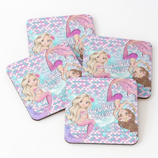 Item preview, Mermaid Squad designed and sold by FunCatDesign.