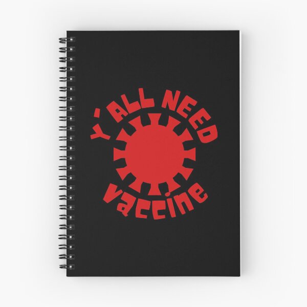Item preview, Yall Need Vaccine Red Virus Design designed and sold by SweetAndSpice.