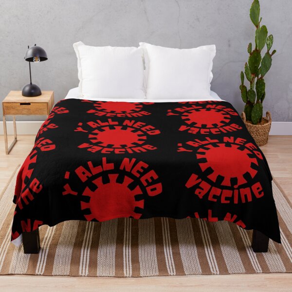 Item preview, Yall Need Vaccine Red Virus Design designed and sold by SweetAndSpice.