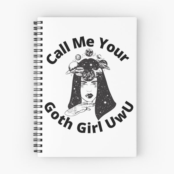 Item preview,  Call Me Your Goth Girl UwU | Cute, Kawaii, Goth Design  designed and sold by LemonDemonzzz.