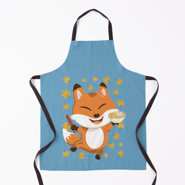 Item preview, Cute Fox, Fall Leaves, and Ramen Noodles designed and sold by Maria Garcia.