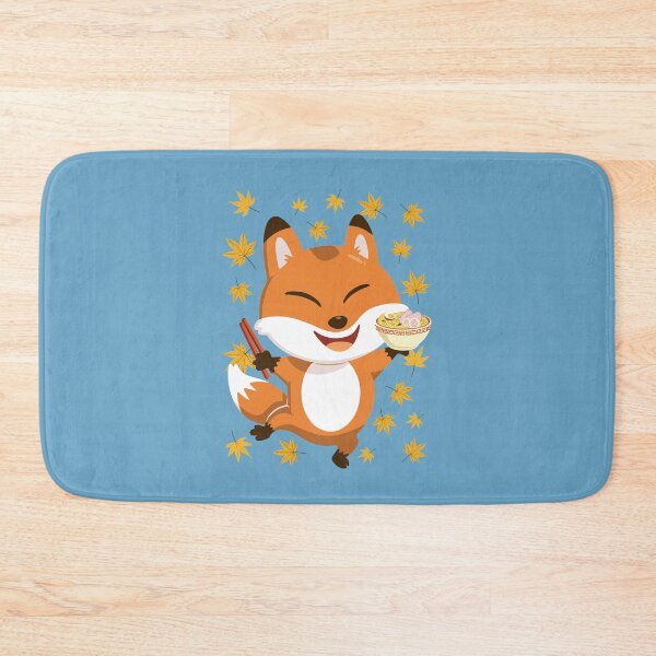 Item preview, Cute Fox, Fall Leaves, and Ramen Noodles designed and sold by Maria Garcia.