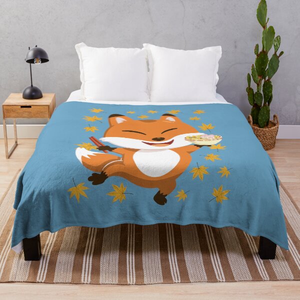 Item preview, Cute Fox, Fall Leaves, and Ramen Noodles designed and sold by Maria Garcia.