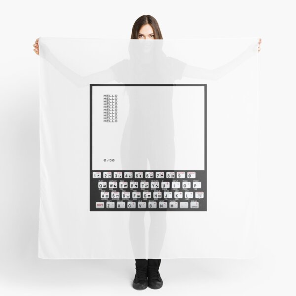 ZX81 Classic PC Scarf