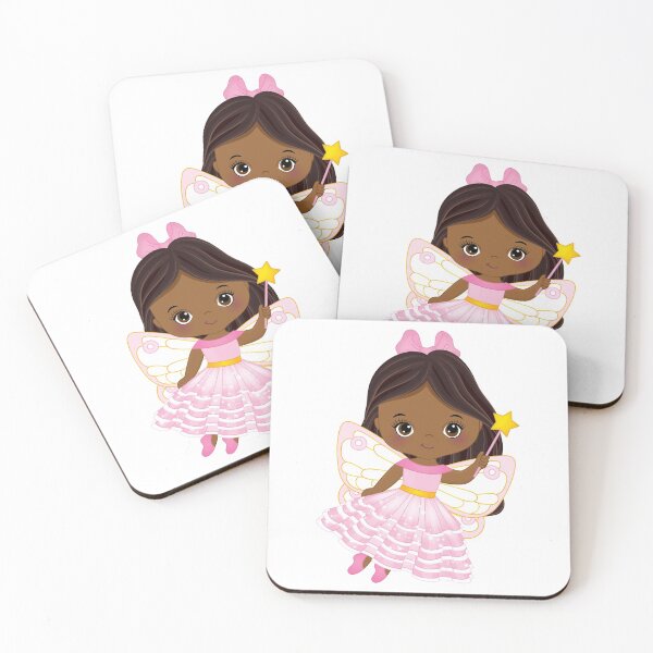 Item preview, African American Cute Little Fairy designed and sold by CreativeMill.