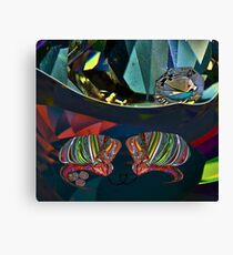 2 Dragons = 5 Canvas Print