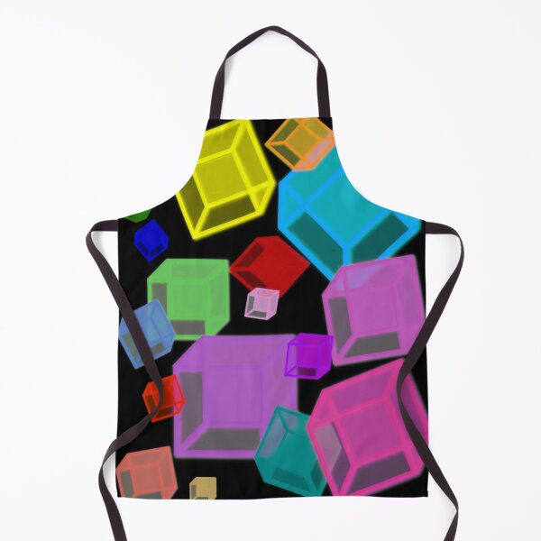 Item preview, Colorful 3D Cube Abstract Pattern designed and sold by mrtraz.