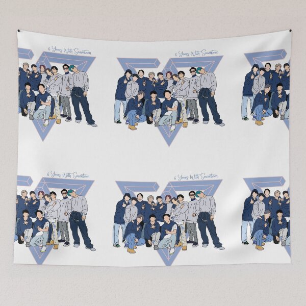 Item preview, Seventeen 6th Anniversary (2021 ver.) designed and sold by bandfanarii.