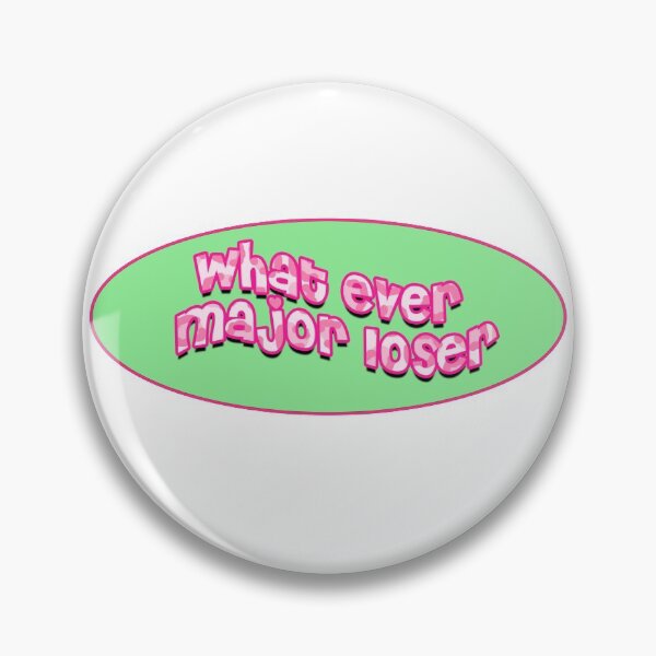 Item preview, what ever major loser designed and sold by punke designs.