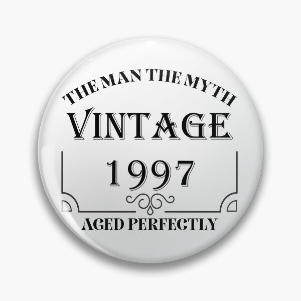 Item preview, Vintage The Man The Myth 1997 Birthday Shirt 24th Birthday Shirts designed and sold by Saharan12.