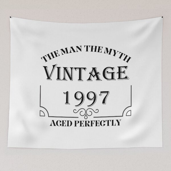 Item preview, Vintage The Man The Myth 1997 Birthday Shirt 24th Birthday Shirts designed and sold by Saharan12.