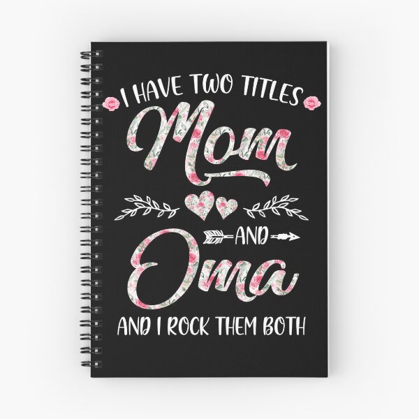Item preview, I Have Two Titles Mom And Oma Mother's Day Flower designed and sold by KAYLAELSIE.
