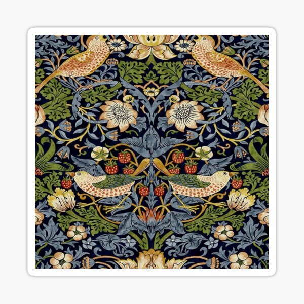 Item preview, William Morris strawberry thief design designed and sold by Vivanne-art.