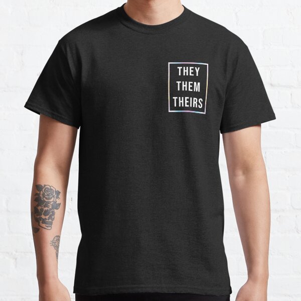 Item preview, They/Them/Theirs Pronoun designed and sold by sheregenerated.
