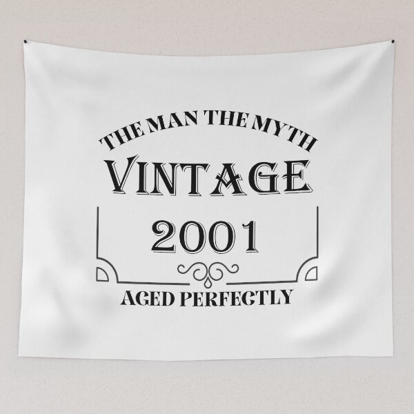 Item preview, Vintage The Man The Myth 2001 Birthday Shirt 20th Birthday Shirts designed and sold by Saharan12.