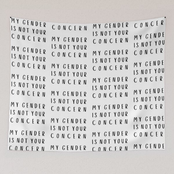 Item preview, My Gender Is Not Your Concern designed and sold by myqueercloset.