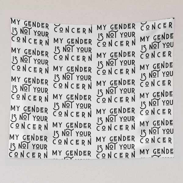 Item preview, My Gender Is Not Your Concern designed and sold by myqueercloset.