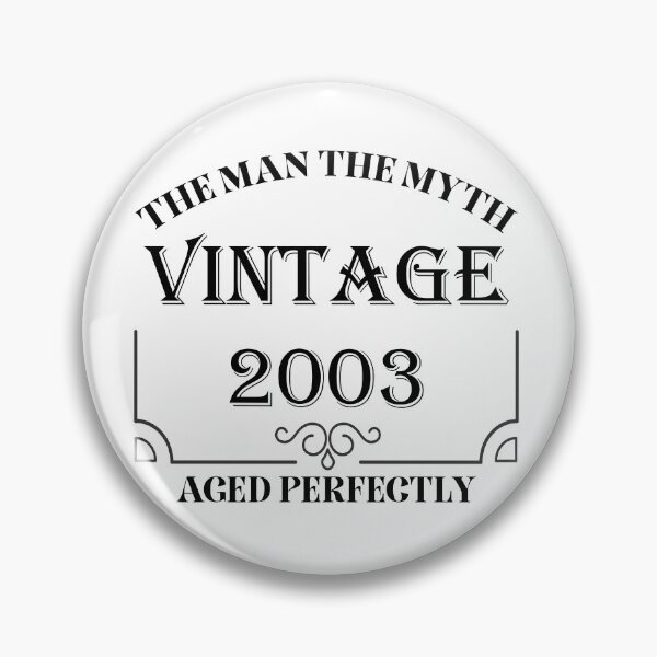 Item preview, Vintage The Man The Myth 2003 Birthday Shirt 18th Birthday Shirts designed and sold by Saharan12.