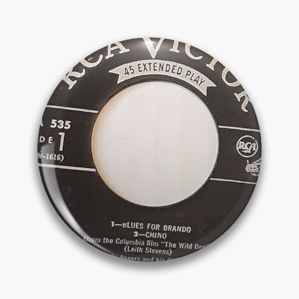Item preview, Blues For Brando, 45, record,ep,  The Wild One, Rock & Roll, jazz, Rockabilly designed and sold by Vintaged.
