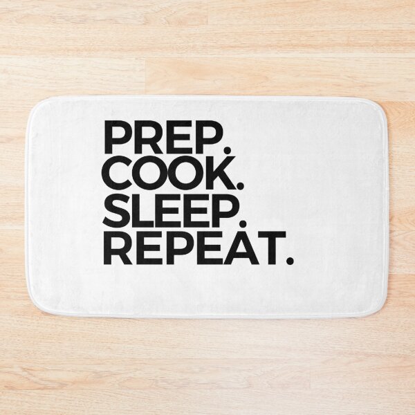Item preview, Prep Cook Sleep Repeat designed and sold by araeesha0315.