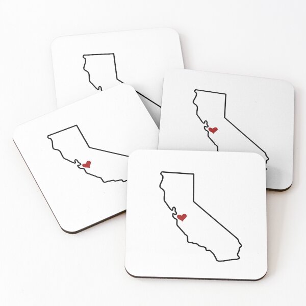 Item preview, Bay Area Heart in California designed and sold by sunnnysu.