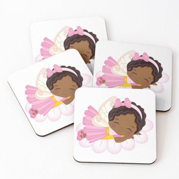 Item preview, African American Cute Litle Fairy designed and sold by CreativeMill.