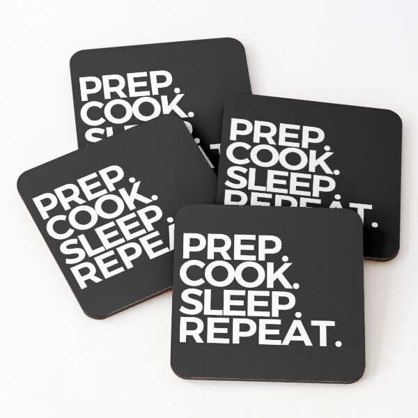 Item preview, Prep Cook Sleep Repeat designed and sold by araeesha0315.