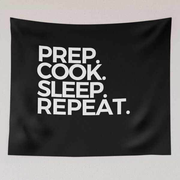 Item preview, Prep Cook Sleep Repeat designed and sold by araeesha0315.
