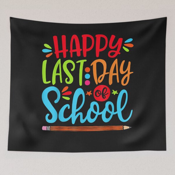 Item preview, Happy Last Day Of School Teacher Student Graduation T-Shirt designed and sold by Lukifo-Quipo.