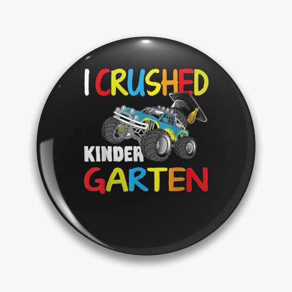 Item preview, I Crushed Kindergarten Gift Graduation Boys Monster Truck T-Shirt designed and sold by Lukifo-Quipo.