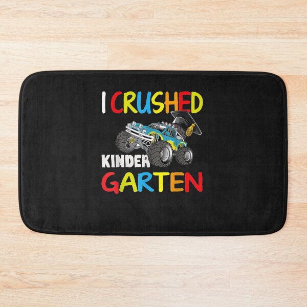 Item preview, I Crushed Kindergarten Gift Graduation Boys Monster Truck T-Shirt designed and sold by Lukifo-Quipo.