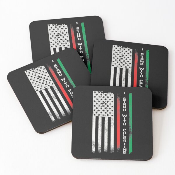 Item preview, I Stand With Palestine Flag Premium T-Shirt designed and sold by Lukifo-Quipo.