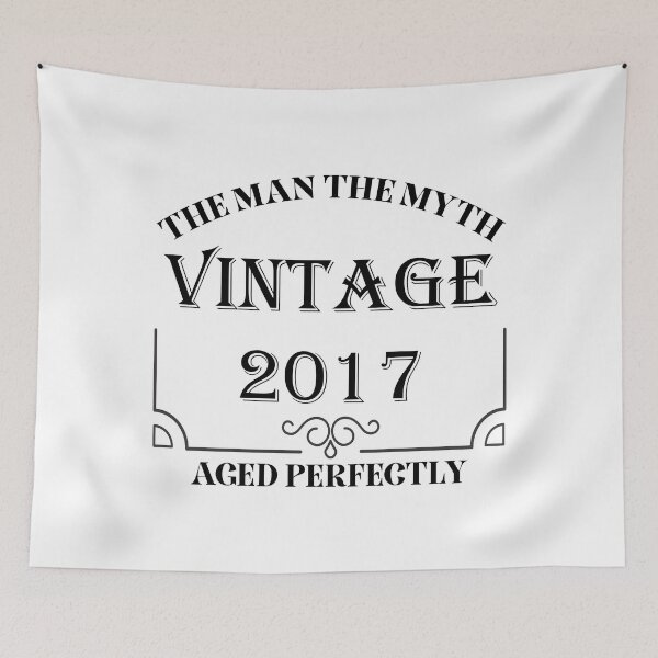 Item preview, Vintage The Man The Myth 2017 Birthday Shirt 4th Birthday Shirts designed and sold by Saharan12.