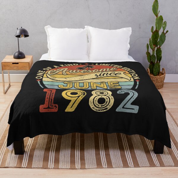 Item preview, June 1982 Vintage 39th Birthday Gifts Retro 39th Bday T-Shirt designed and sold by Lukifo-Quipo.