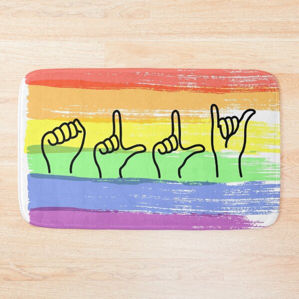 Item preview, ASL Ally Pride Flag designed and sold by PreferedDesign.