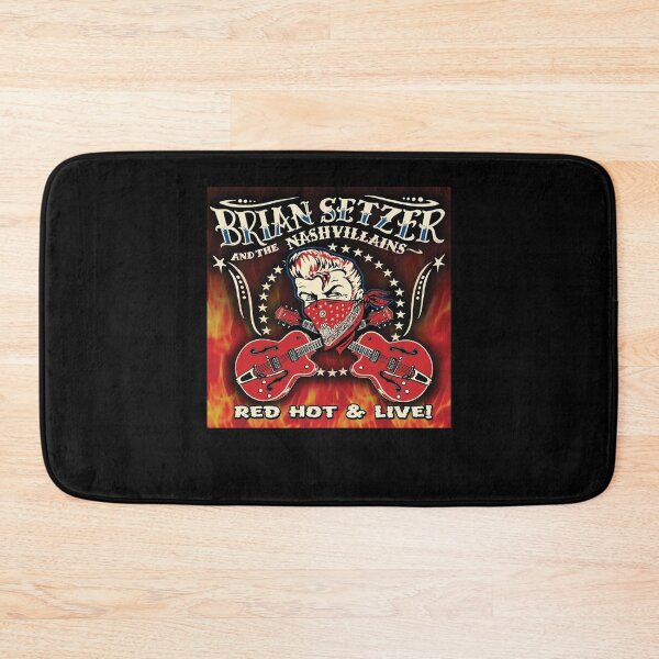 Item preview, Brian Setzer And The Nashvillains Red Hot & Live! designed and sold by CliffordIda7.
