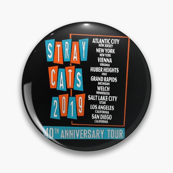 Item preview, Stray Cats  2019 40th Anniversary Tour designed and sold by CliffordIda7.
