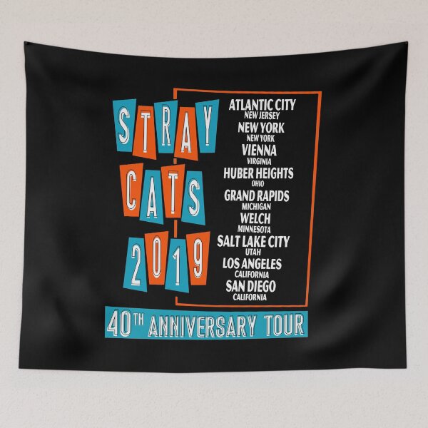 Item preview, Stray Cats  2019 40th Anniversary Tour designed and sold by CliffordIda7.