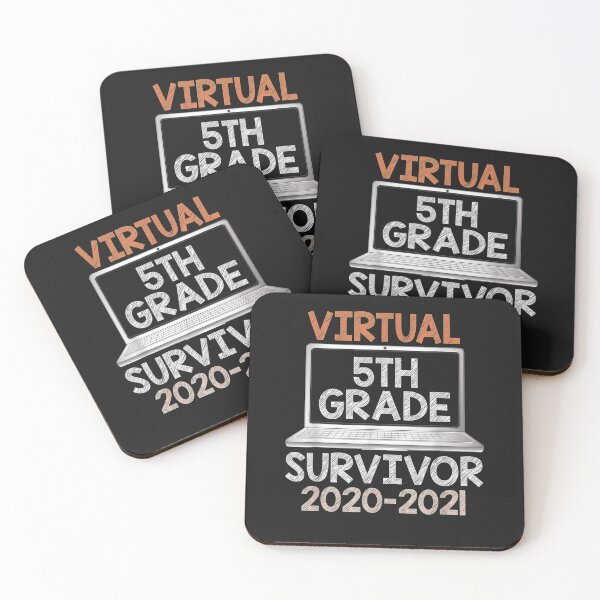 Item preview, Last Day of School Virtual 5th Grade Survivor 2020-2021 T-Shirt designed and sold by Lukifo-Quipo.