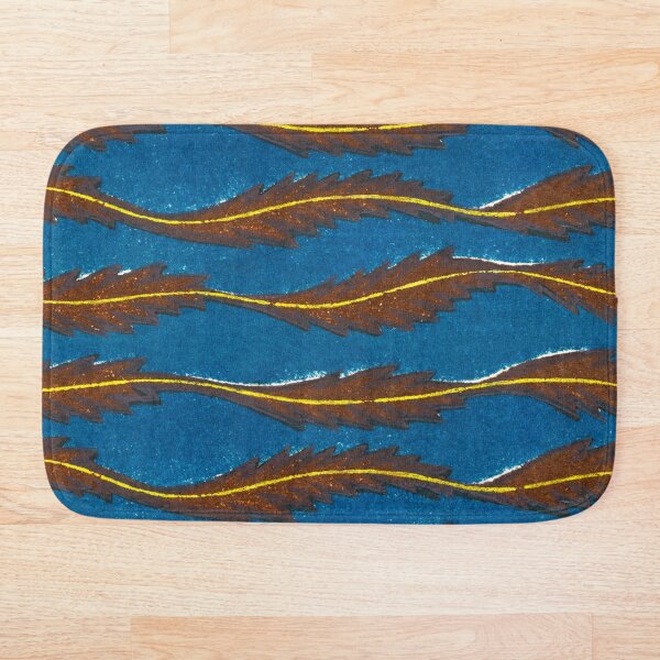 Item preview, Wave of Seaweed Japanese woodblock print (1904) by Furuya Korin designed and sold by nomnomi.