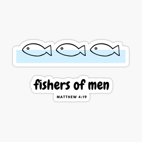 Item preview, fishers of men Matthew 4:19  designed and sold by missionbear.