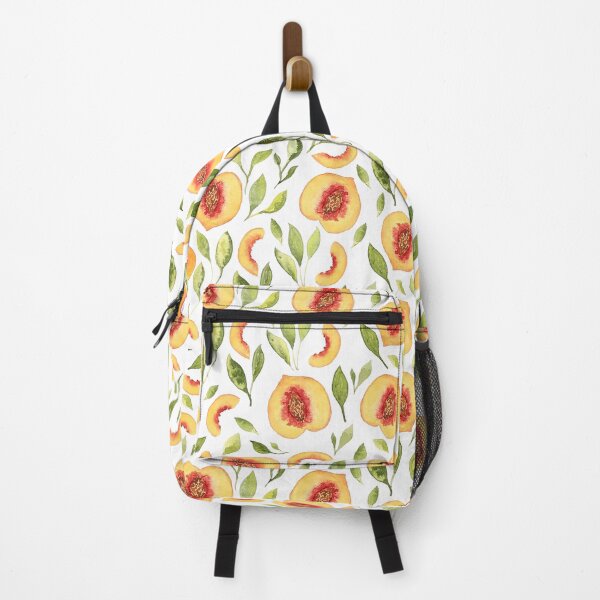 Item preview, Modern Watercolor Peaches Print designed and sold by serafineaandd.