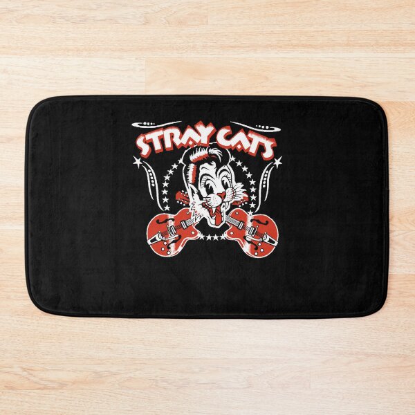 Item preview, Stray Cats Band - Funnny Cat Playing Guitar designed and sold by CliffordIda7.
